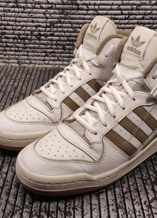 Кожаные кроссовки adidas forum, оригинал, 45рр - 29см
