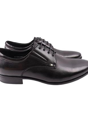 Туфлі чоловічі cosottinni чорні натуральна шкіра, 45