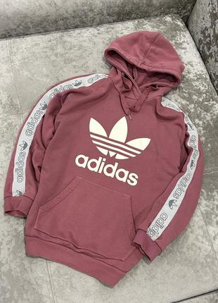 Худі кофта adidas з лампасами