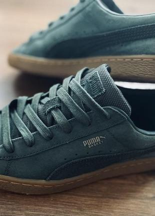 Кроссовки puma Lux basket/ кеды puma Lux basket