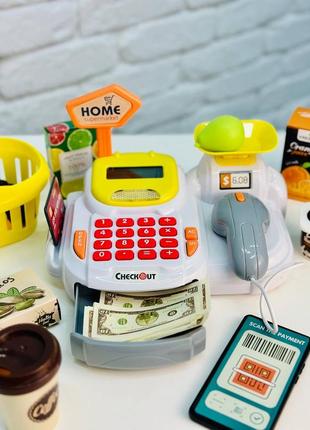 🛒 касовий апарат +36 додаткових елементів 🛒