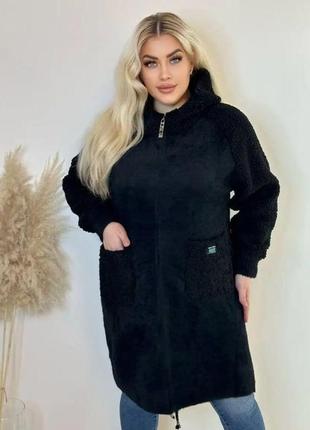 Пальто жіноче в кольорах альпака3 фото