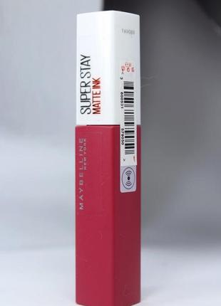 Жидкая стойкая помада мейбилин maybelline new york superstay matte ink liquid lipstick 150 pathfinder розовая малиновая фуксия