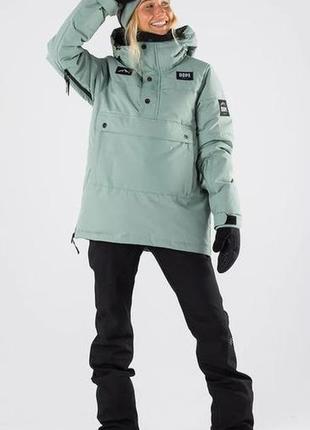 Женские черные утепленные зимние трекинговые / лыжные штаны snow tech m-l