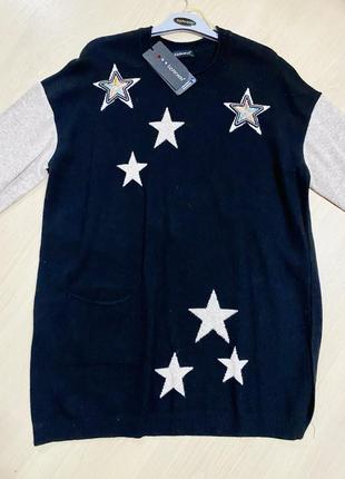 Джемпер 136 darkwin турція, вовна лами, мегаякість, останній розмір за супер ціною!