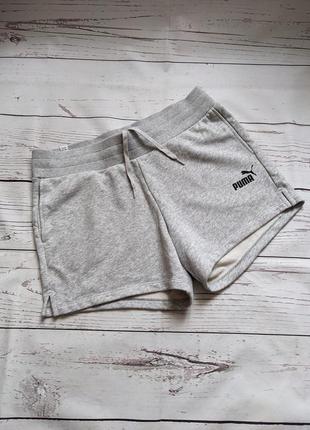 Спортивные серые шорты от puma3 фото