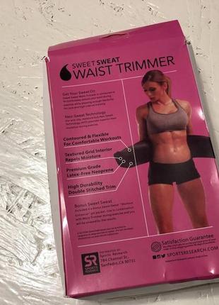 Пояс для похудения, sweet sweat, пояс для похудения живота и боков