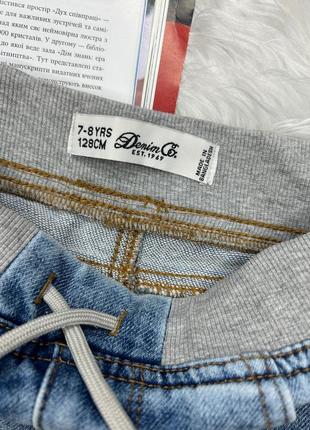 Детские джинсовые шорты для мальчика шорты джинс denim co р.122-1284 фото