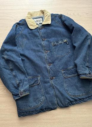 Куртка джинсовая винтаж guess vintage dickies carhartt barbour