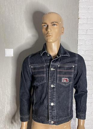 Джинсовая куртка джинсовка на парня 13-14р 158см