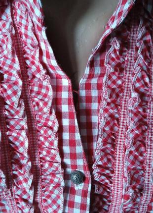 Блуза баварская,винтажная4 фото
