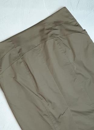 🎁1+1=3 фирменная юбка карандаш хаки h&m, размер 42 - 442 фото