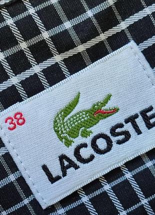 Lacoste сорочка в клітинку лакост5 фото