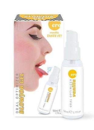 Стимулирующий оральный гель oral optimizer blowjob gel vanilla, 50 мл