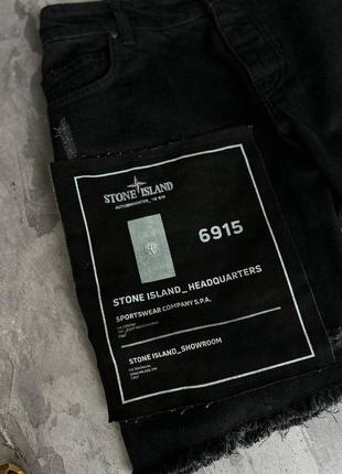 Шорты stone island | джинсовые шорты5 фото