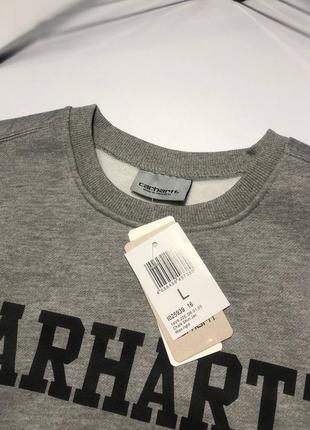 Идеальные новые мужские свитшоты на весну/лето для прогулок “carhartt” / l-xl / торг3 фото