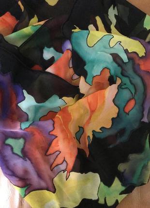 Шелковый шарф брендовый1 фото