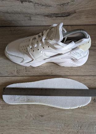 Кроссовки белые кросівки б/у найк nike air huarache 37-38 р 24 см7 фото