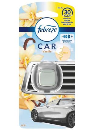 Ароматизатор для автомобіля febreze car vanille