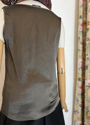 Шелк,блуза,майка,топ,премиум бренд,orwell5 фото