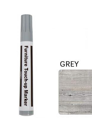 Маркер коректор для реставрації меблів furniture repair marker grey