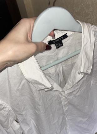 Сорочка преміум рубашка біла2 фото