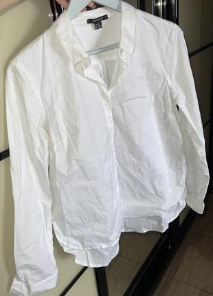 Рубашка премиум рубашка белая3 фото