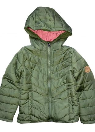 Куртка демісезонна водовідштовхувальна та вітрозахисна для дівчинки action 3001143 122-128 см (6-8 years) хакі