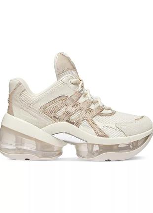 Кожаные кроссовки olympia sport extreme lace-up от michael kors (оригинал)3 фото