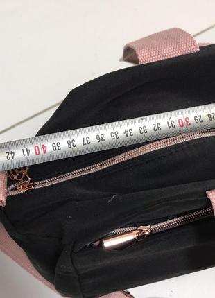 Hugo boss сумка черная с розовым мехом босс. акция 1+1=34 фото