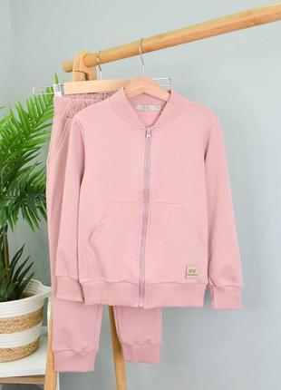 Спортивний костюм 2-нитка,пудра,116,122,134,140,146,152