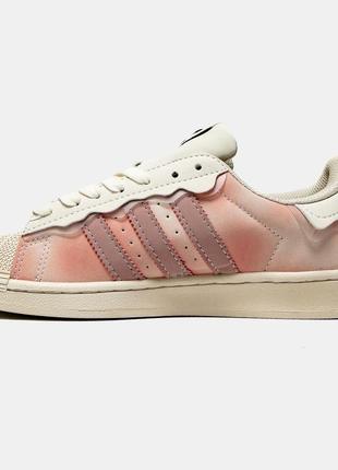 Adidas superstar cappuccino pink9 фото