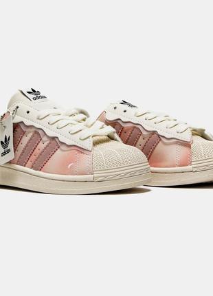 Adidas superstar cappuccino pink1 фото