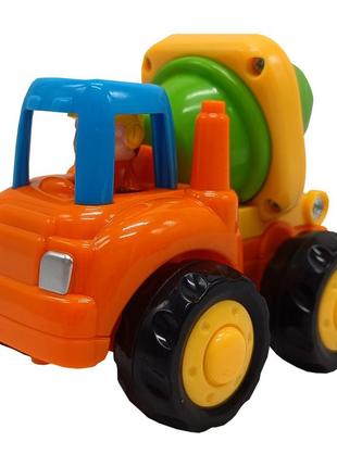 Детская машинка инерционная "самосвал" bambi 326 326 d(orange)