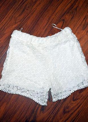 Шорты кружево размер 46