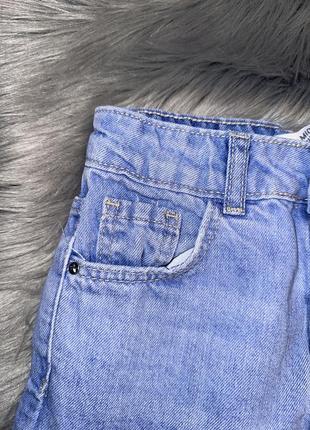 Стильные базовые джинсовые шорты для девочки 7/8р denim.co2 фото