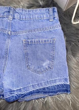 Стильные базовые джинсовые шорты для девочки 7/8р denim.co4 фото