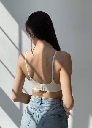Бюстгальтер без кісточок, з push up