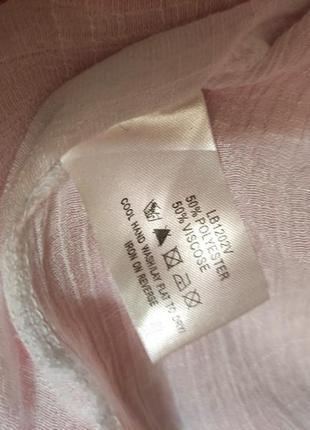 Удлиненная летняя блуза туника двухслойна на р.50-52/l7 фото