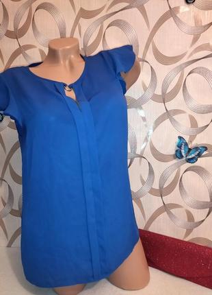 Нарядная блуза электрик от бренда  atmosphere