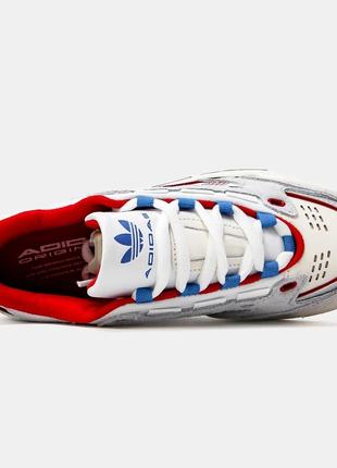 Adidas adi 2000 white red4 фото