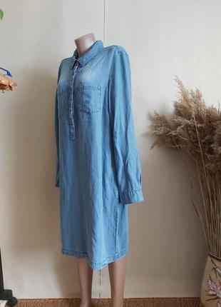 Фирменное george платье миди/туника под джинс со 100 %рами, размер 3-4хл4 фото