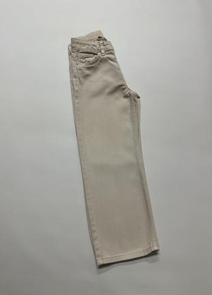 Широкие коттоновые брюки3 фото