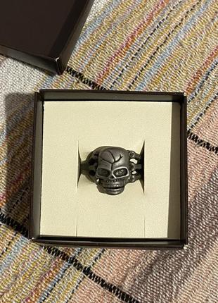 Кольцо перстень рокерский с черепом1 фото