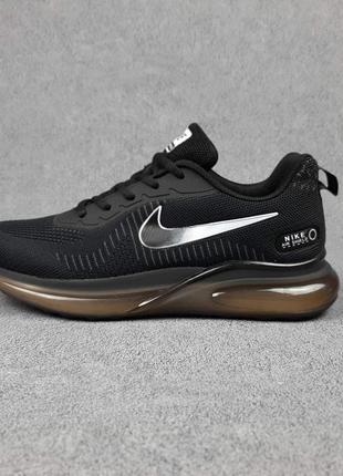 Nike air running чорні з білим  ods10878