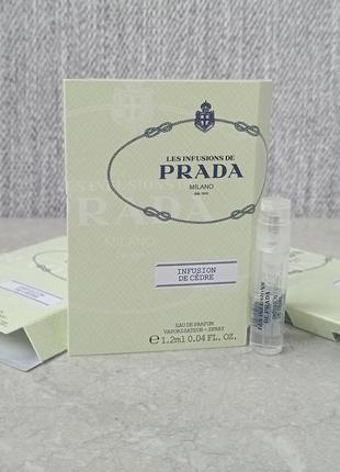 Prada les infusions iris cedre пробник для жінок (оригінал)