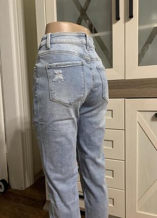 Жіночі джинси мом рвані m’sara  хс-хл6 фото