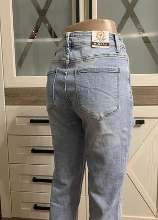 Жіночі джинси мом рвані m’sara  хс-хл5 фото