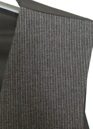 Жилетка - 48  s - сіро-коричнева taupe чоловіча класична мужской жилет3 фото