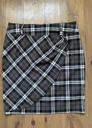 Юбка в клетку на 52-54 г.